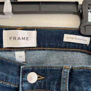 NWOT Frame Le High Jeans Long